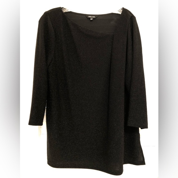 2-Piece Misook Black Sparkle Set L msrp $388 - Picture 10 of 14